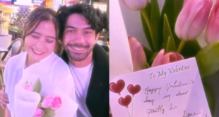 Reza Rahadian Hadiahi Prilly Latuconsina Buket Bunga di Hari Valentine